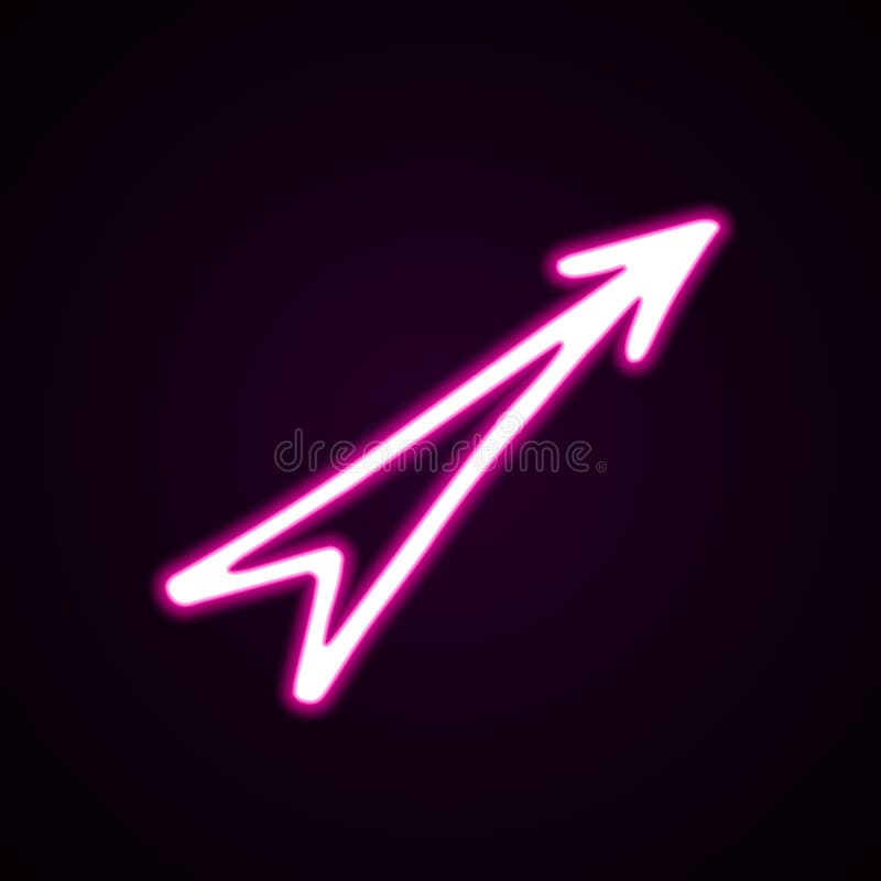 Mũi tên Neon Pink chỉ thẳng sẽ khiến bạn liên tưởng đến sự nhanh nhẹn và mạnh mẽ. Hình ảnh này sẽ khiến bạn được truyền cảm hứng và cảm thấy tự tin để chinh phục những thử thách khó khăn.