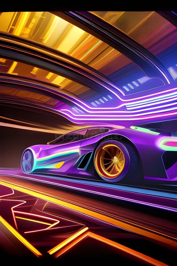 iphone wallpaper hd - cyberpunk car