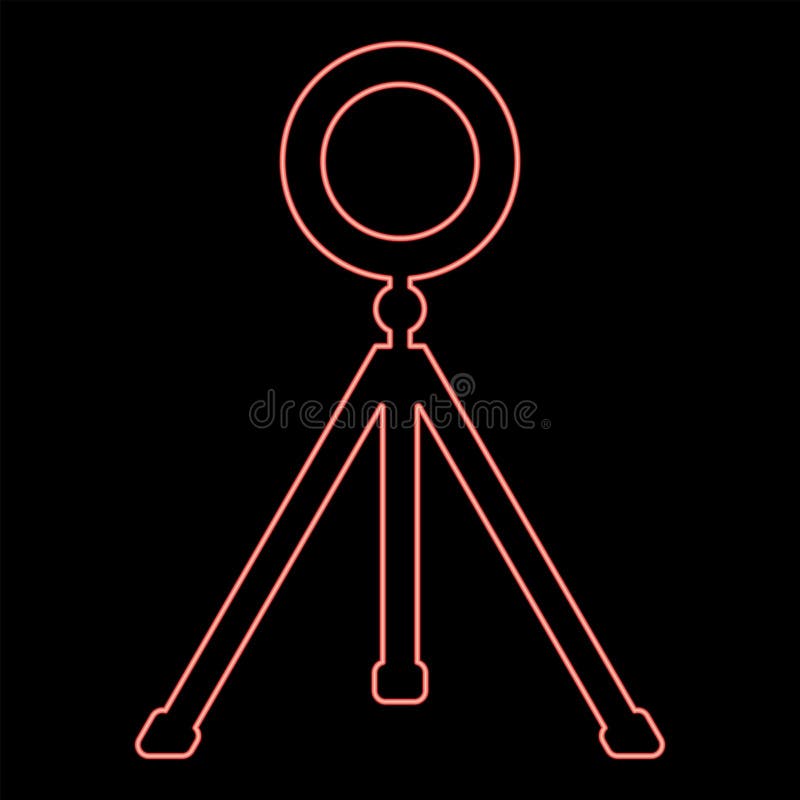 Selfie Led Ring Light Stock Illustration - Download Image Now - Ring Light,  Selfie, Telephone - iStock, ringlight 