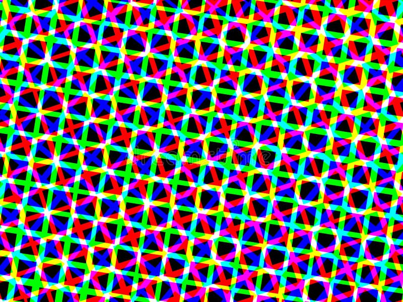 Neon Squares on Black Background wallpaper