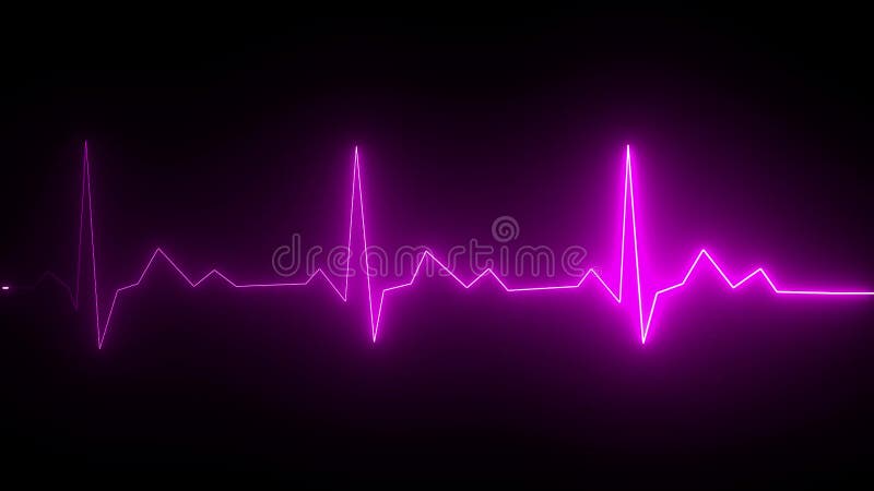 Neon Surveillance Camera Icon with Wi-Fi Symbol on Black Background vector illustration
