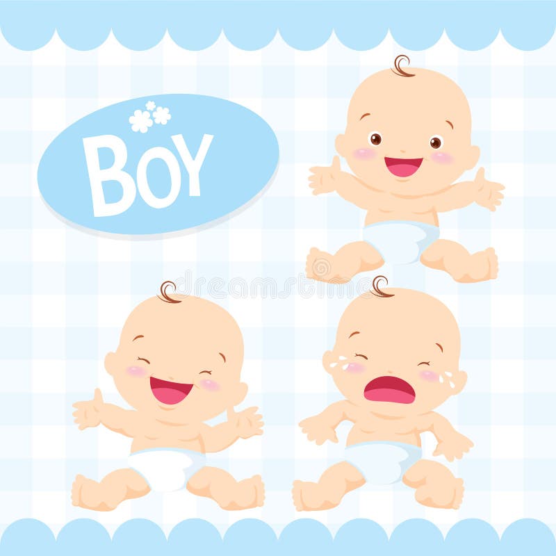Neonato sveglio che si siede in un pannolino royalty illustrazione gratis Neonato sveglio che si siede in un pannolino royalty illustrazione gratis