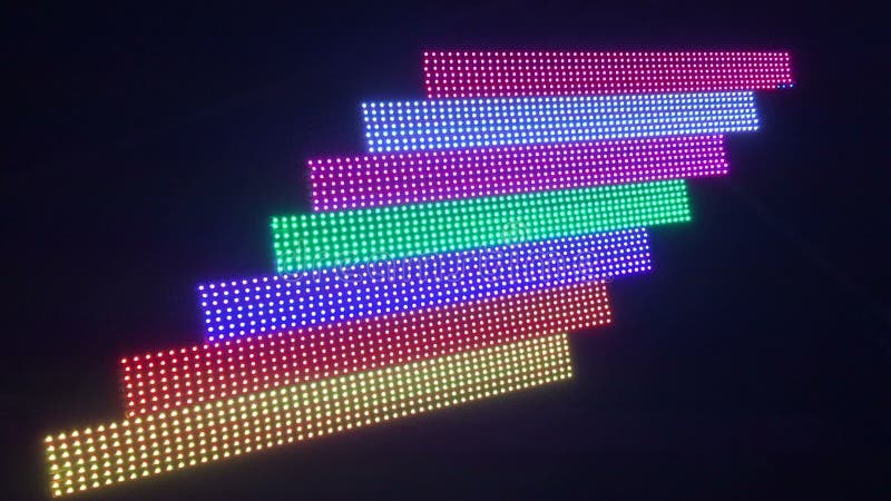Neonlichtblitzen