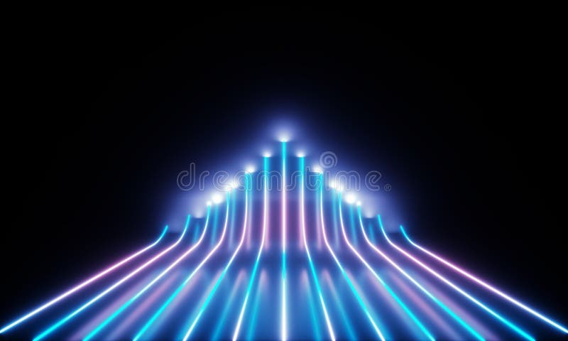 Neonowe tubki z cudownym ?wiat?em ilustracja wektor Neonowe tubki z cudownym ?wiat?em ilustracja wektor