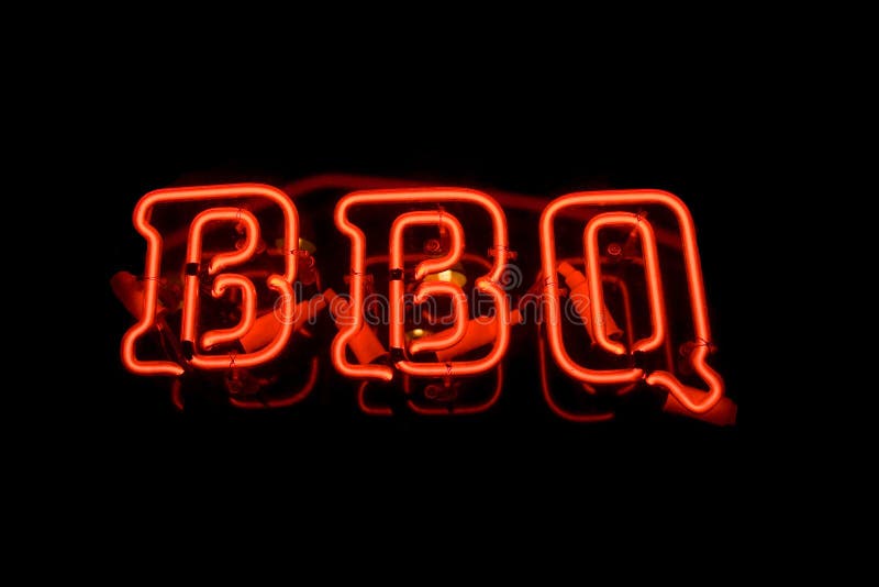 neonowy Bbq znak neonowy Bbq znak