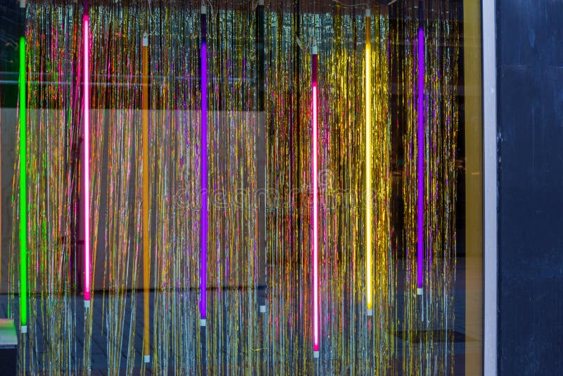 Neons Window stock image. Image of light, lights, bulbs 172910197