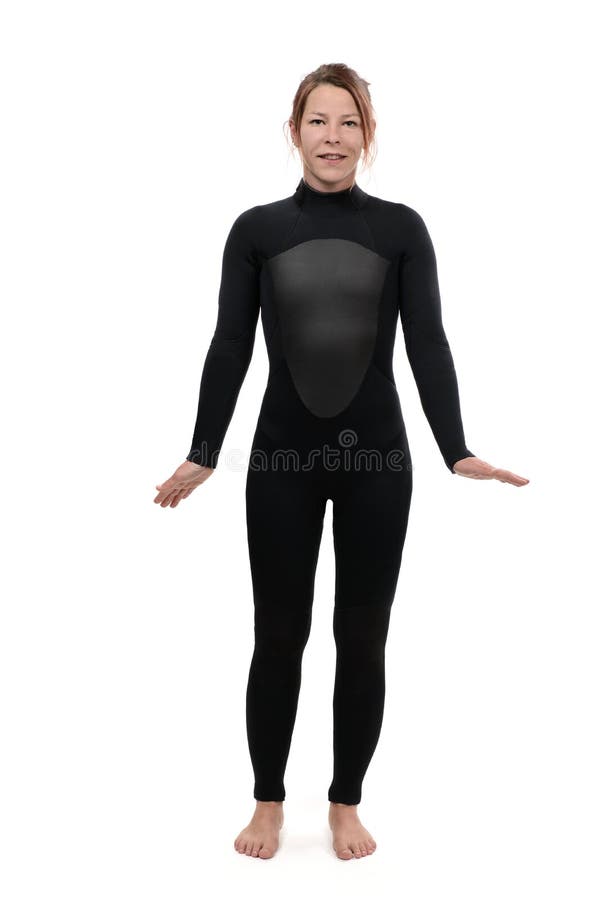 Neoprene suit royalty free stock images