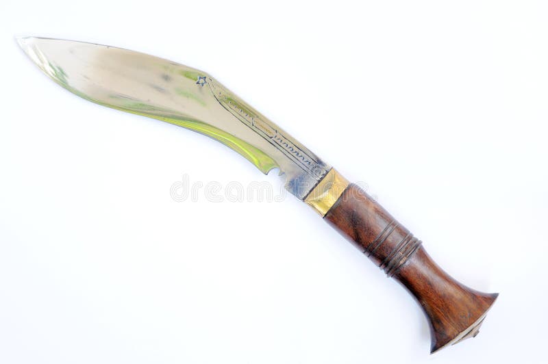 Nepal knife stock image. Image of weapon, handcrafted 16919281