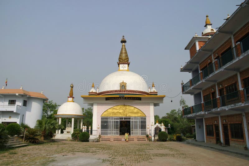 Vietnamese Temple Lumbini, Nepal Stock Image Image of religion