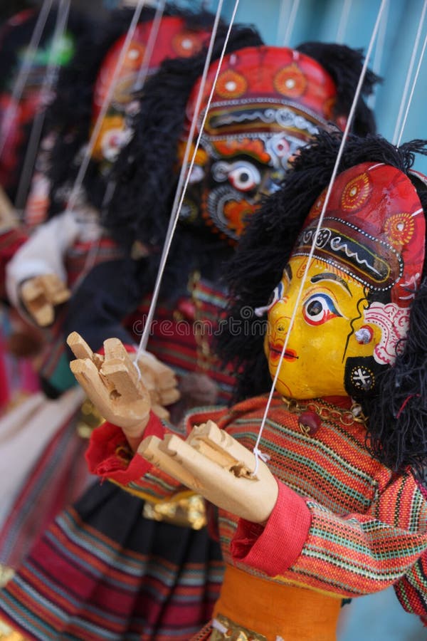 Nepal puppets