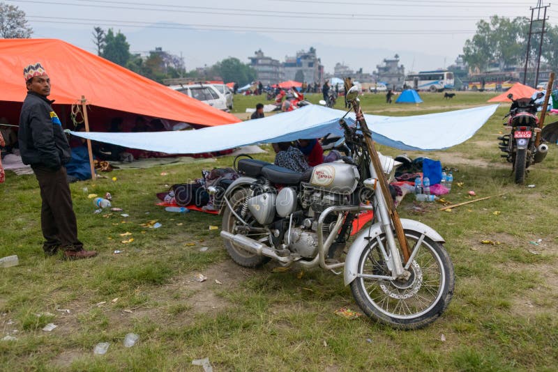 Nepal trzęsienie ziemi w Kathmandu obrazy stock Nepal trzęsienie ziemi w Kathmandu obrazy stock