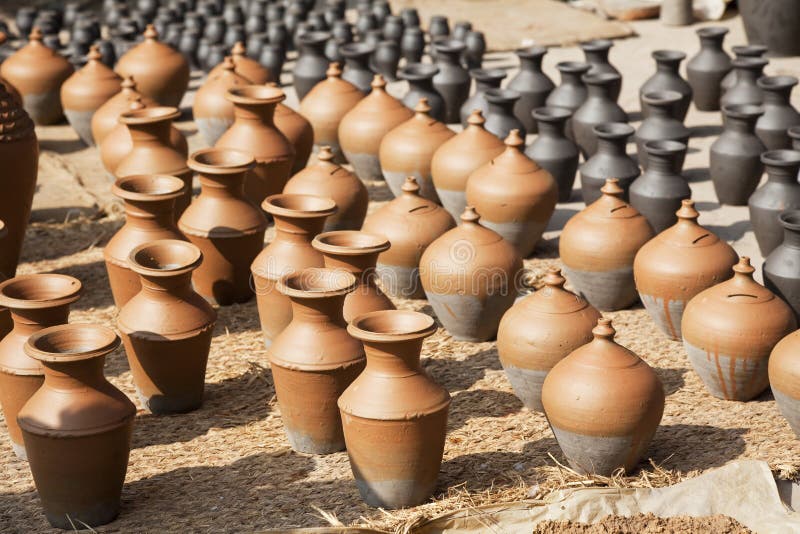 Pottery Making, Bhaktapur, Nepal Editorial Photography Image of