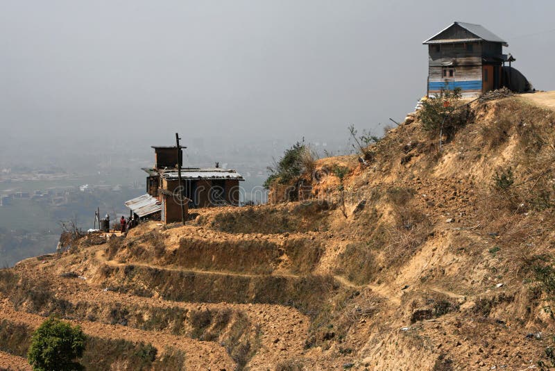 Nepali Village and Cultures Stock Image Image of village, culture