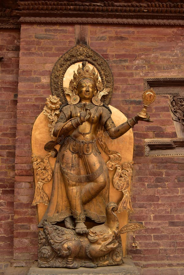 Nepals kathmandu stock image