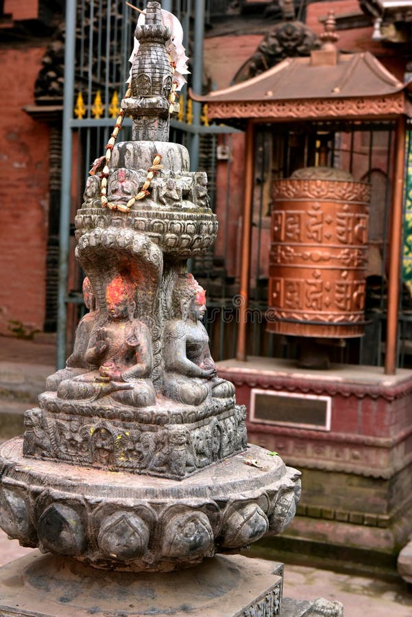 Nepals kathmandu royalty free stock image