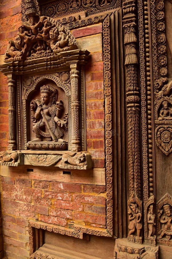 Nepals kathmandu stock image