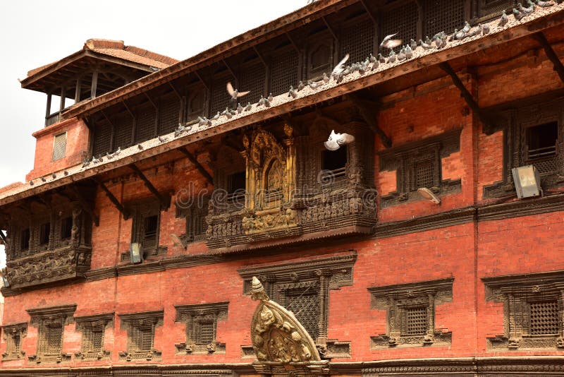 Nepals kathmandu royalty free stock photo