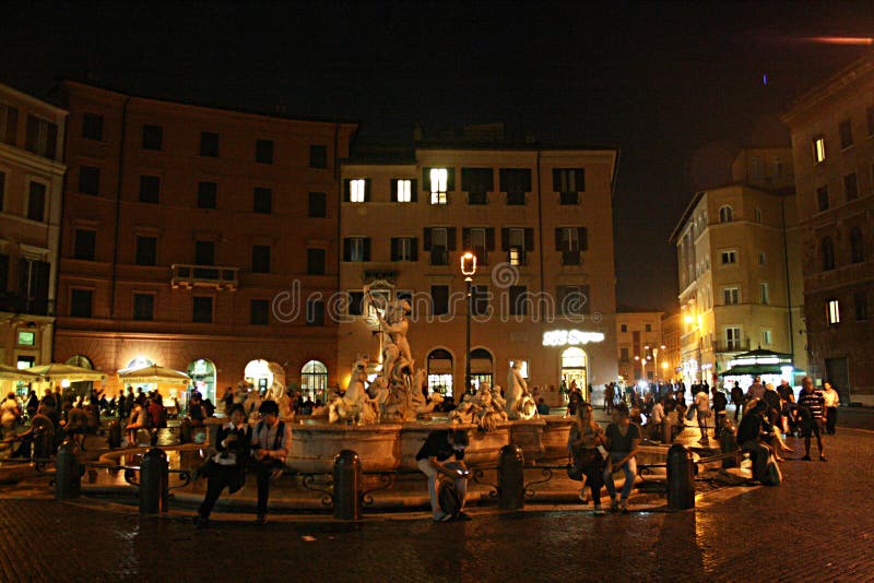 Neptune navona royalty free stock photos