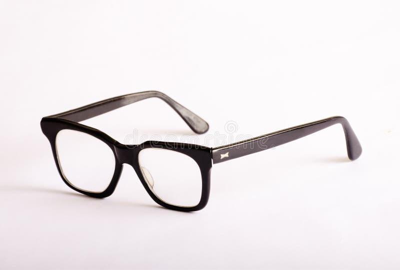 Geeky Glasses Stock Image Image Of Bifocals Vision Black 7141