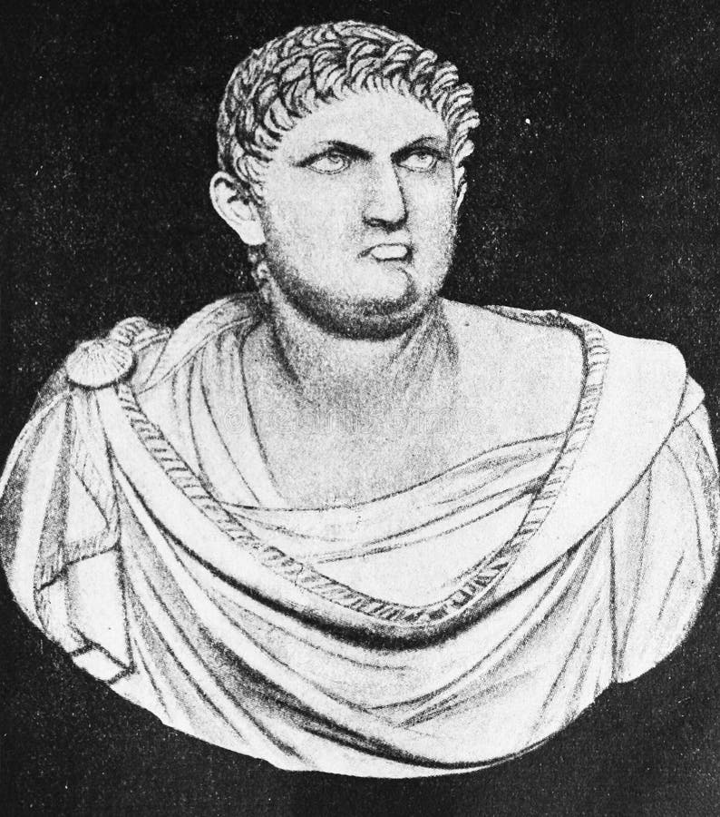 Nero Was the Fifth Emperor of Rome in the Old Book the the General