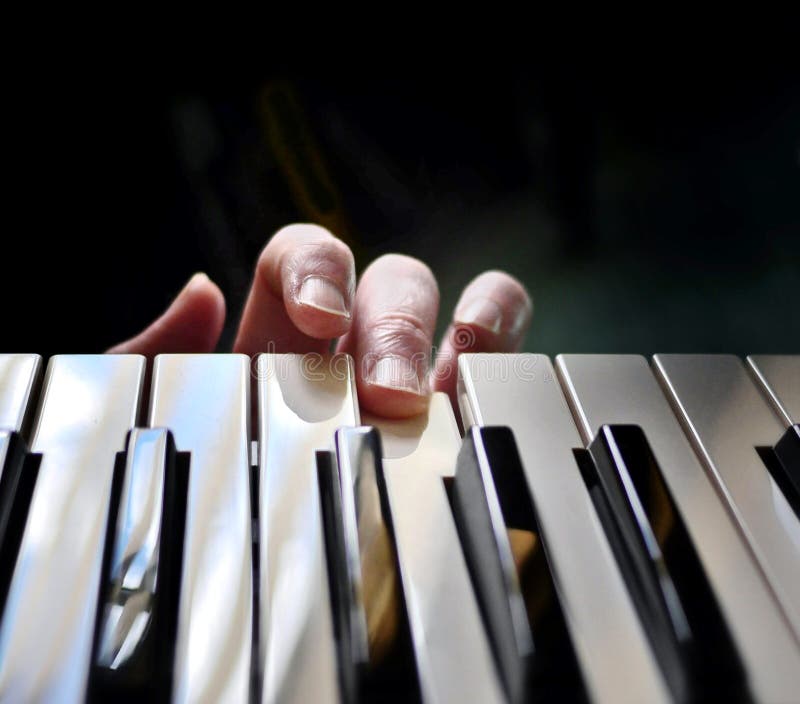 Nervous Piano Lesson or Exam Stock Photo Image of playing, keyboard