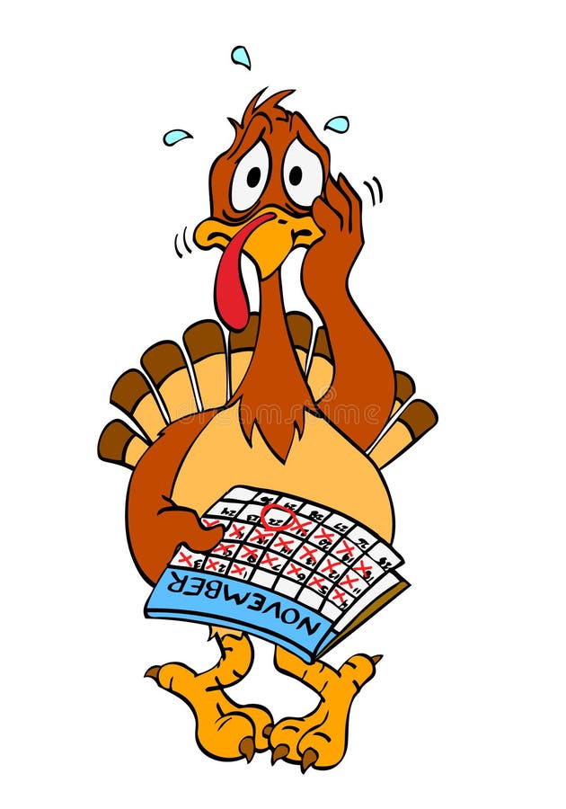 Nervous Thanksgiving Turkey