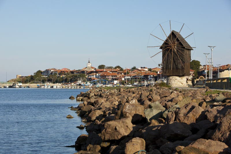 Nesebar je starobylé město a významné přímořské letovisko na pobřeží Černého Moře Bulharsko, Nesebar se nachází v obci, Burgas Provincie.