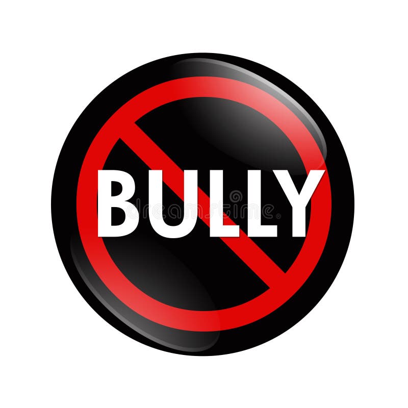 Nessun tasto del Bully royalty illustrazione gratis Nessun tasto del Bully royalty illustrazione gratis