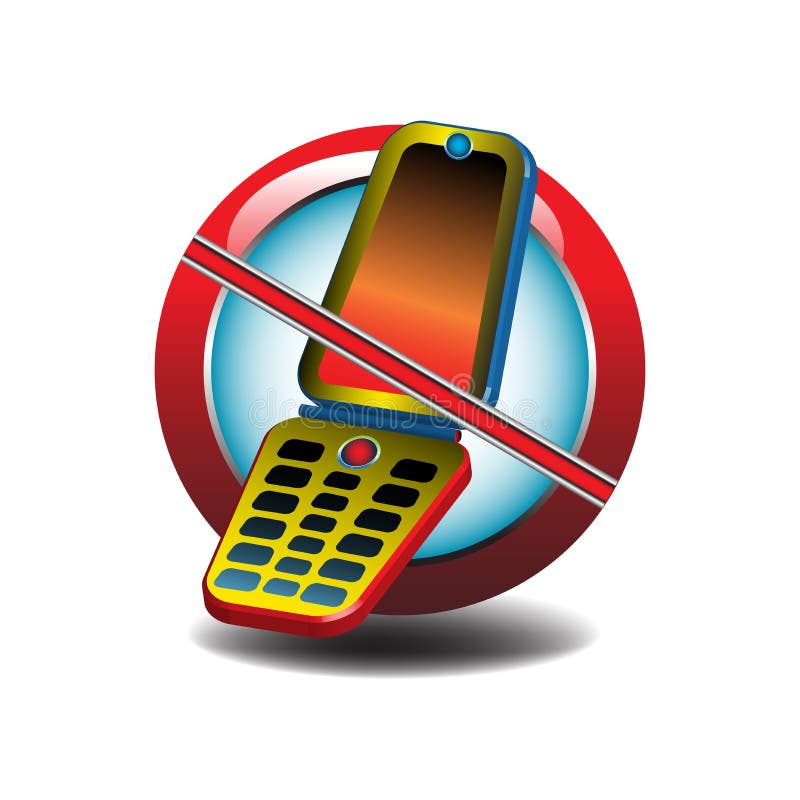 Nessun Telefono Telefono Cellulare E Smartphone Simbolo Vietato Cartello Indicante Il Divieto 18759419 - Foto 11