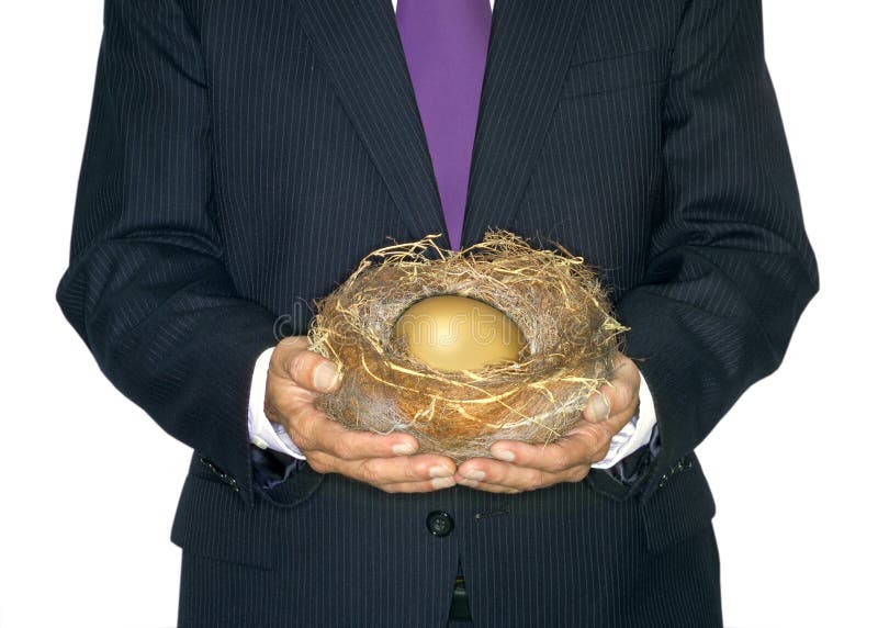 NEST EGG SAVING RETIREMENT FUND FINANCIAL WEALTH PLANNING royalty free stock photography NEST EGG SAVING RETIREMENT FUND FINANCIAL WEALTH PLANNING royalty free stock photography