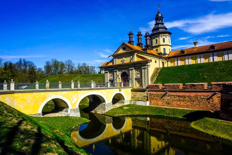 Nesvizh Castle Bridge View