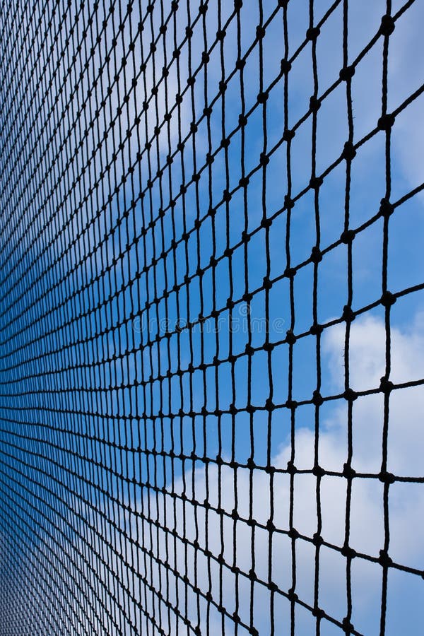 Net with blue sky