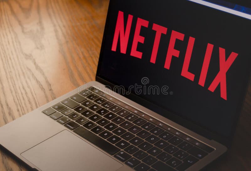 Netflix logo laptop Cut Out Stock Images & Pictures - Alamy