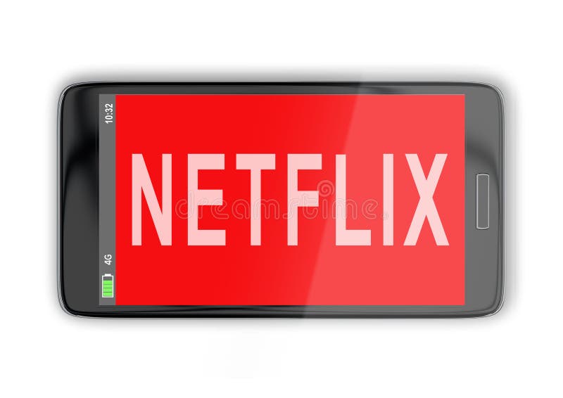 NETFLIX - έννοια μέσων ελεύθερη απεικόνιση δικαιώματος