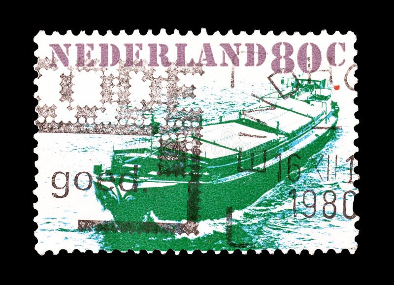 Netherlands on Postage Stamps Editorial Stock Image Image of monument