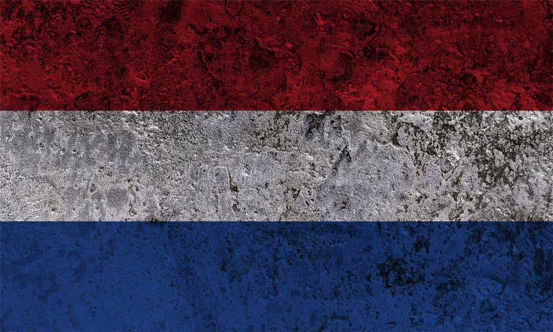 Netherlands Texture Netherlands Flag Grunge Netherlands Flag Grunge Netherlands Flag Stock Image