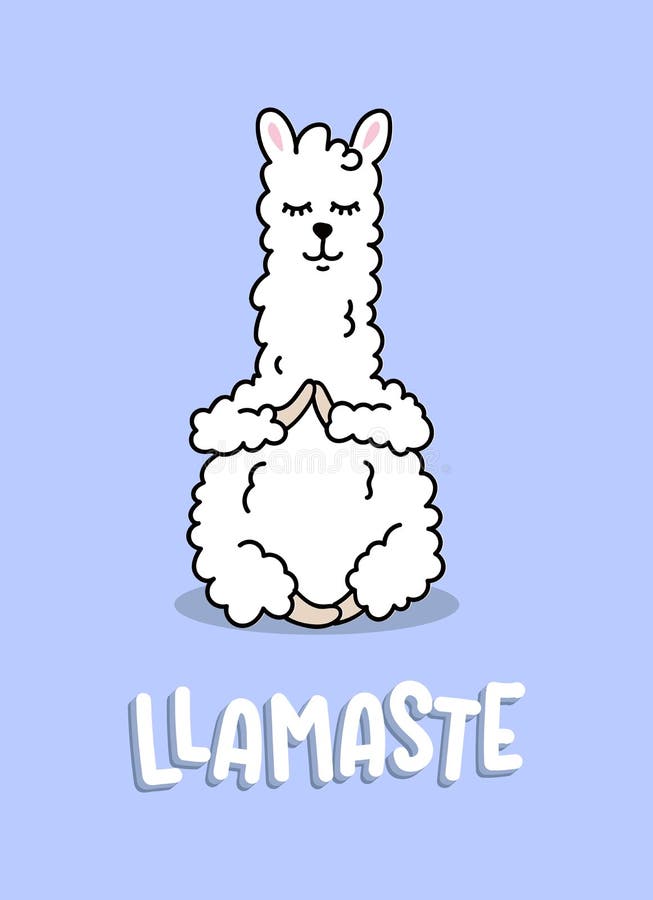 Nette Lamaillustration mit llamaste Aufschrift Hand gezeichnetes ll lizenzfreie abbildung Nette Lamaillustration mit llamaste Aufschrift Hand gezeichnetes ll lizenzfreie abbildung