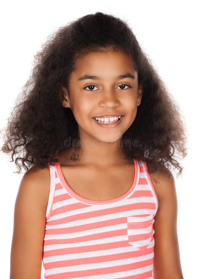 Nettes afrikanisches Mädchen lizenzfreies stockfoto Nettes afrikanisches Mädchen lizenzfreies stockfoto