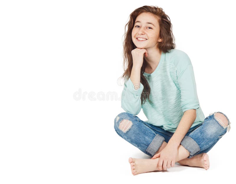 Nettes nettes jugendlich Mädchen 17-18 Jahre, lokalisiert auf einem weißen backgro lizenzfreies stockfoto Nettes nettes jugendlich Mädchen 17-18 Jahre, lokalisiert auf einem weißen backgro lizenzfreies stockfoto