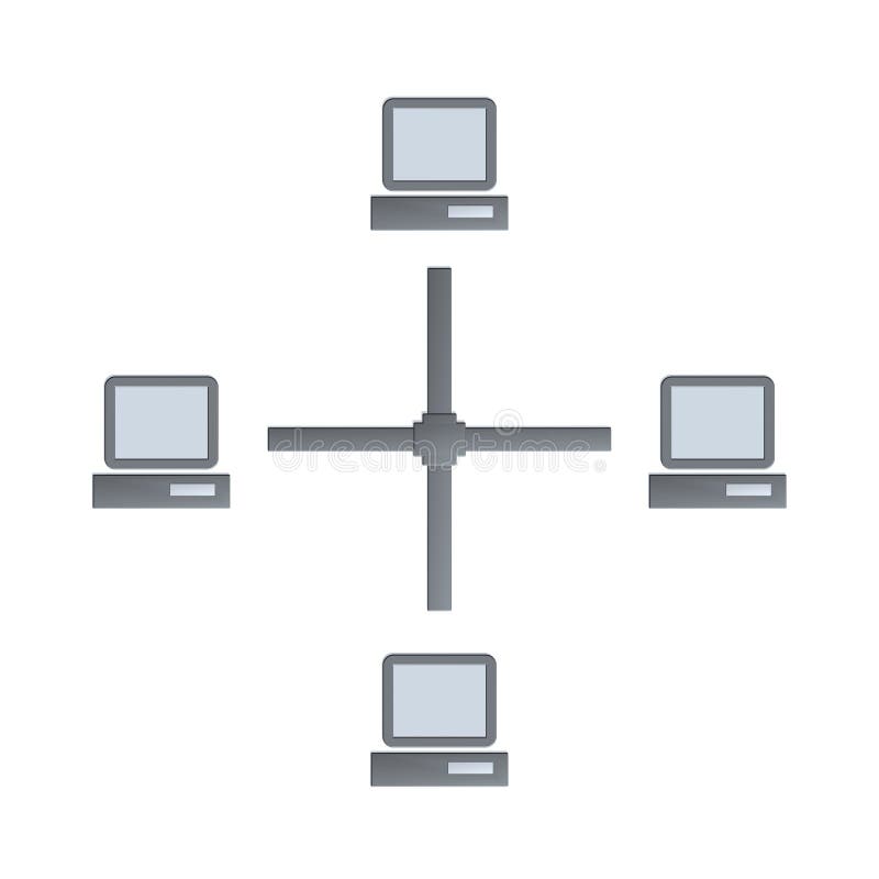 Network royalty free illustration Network royalty free illustration