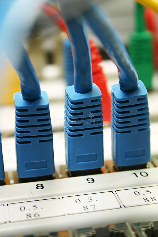 Network cable stock image. Image of connectivity, technology 580831