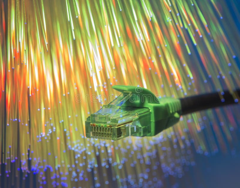 Network cable stock photography