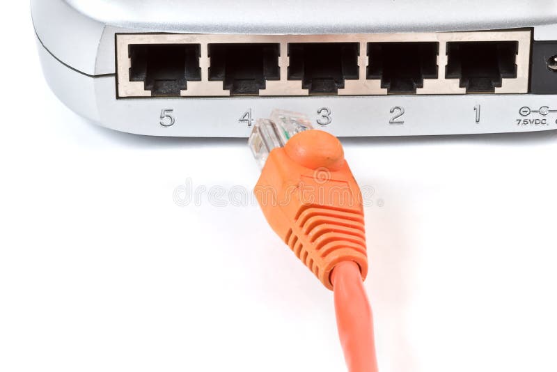 Network cable and router
