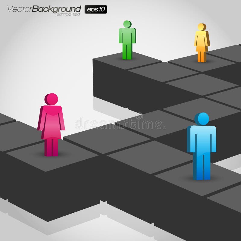 Network Concept stock illustration Network Concept stock illustration