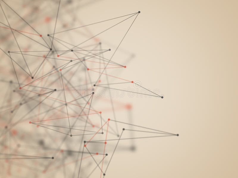 Network, networking concept, data complexity vector illustration