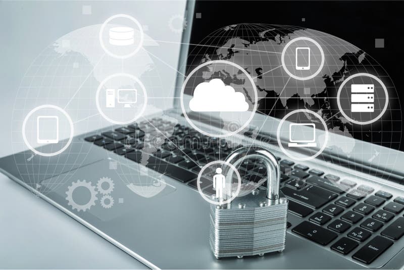 Network Security stock photos