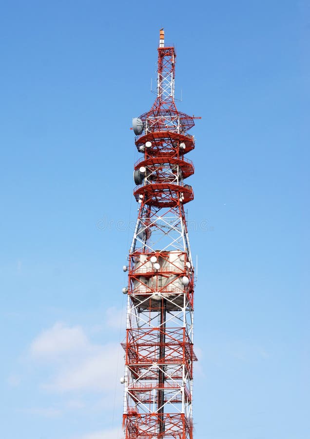 Network tower royalty free stock images