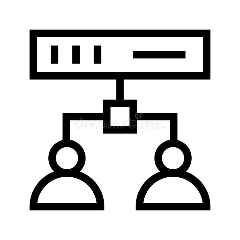 Network Vector Line Icon. Elements for mobile concept and web apps. Thin line icons for website design and development, app development. Premium pack.