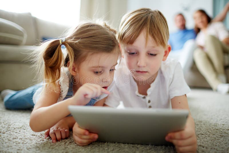 Networking kids stock image. Image of technology, childhood 68673731