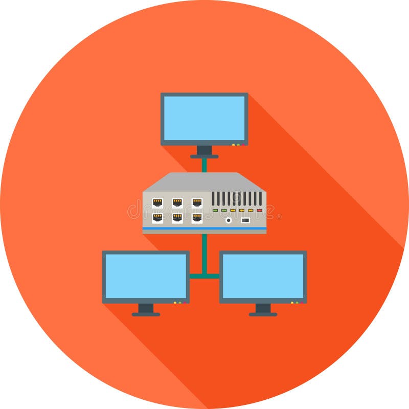 Networking Switch stock vector. Illustration of design 80770094